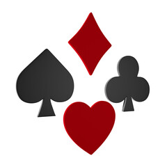3D Casino Illustrations