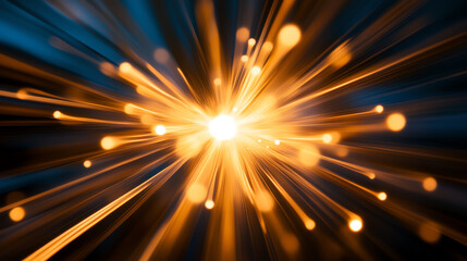 Obraz premium An abstract burst of light showcasing dynamic energy and vibrant colors, perfect for creative and modern projects.
