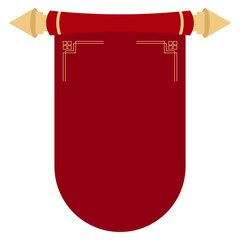 Chinese Scroll Banner