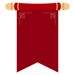 Chinese Scroll Banner