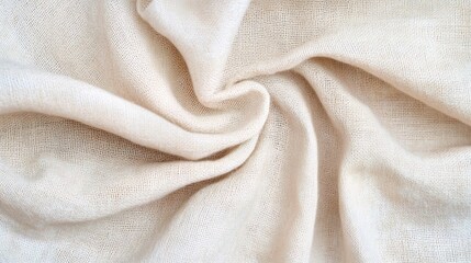 Fototapeta premium Neutral Toned Burlap Fabric Texture for Organic and Handmade Themes