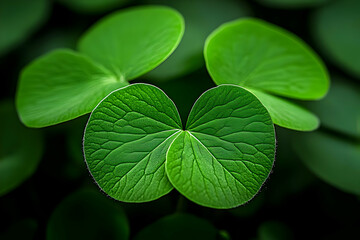 Vibrant Green Leaf Macro Photography