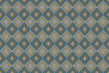 Ikat Abtract art. Seamless pattern in tribal folk embroidery, and Mexican style Aztec geometric art ornament print. Design for Capet, cover, wallpaper, wrapping, Fabric clothing	