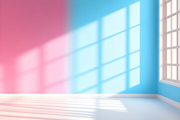Pastel Room 3D Render Background