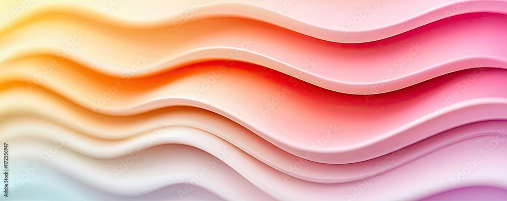 Poster pastel abstract background idea. colorful abstract wavy background design for modern graphics and ar