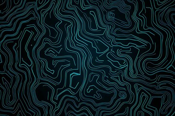 Abstract close-up of a glowing blue digital circuit board, showcasing intricate connections and technological design on a black background.
