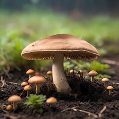 mushroom in the forest