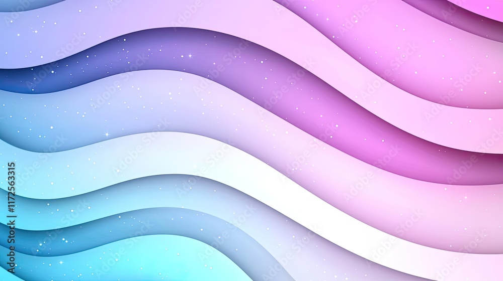 Poster Glitter abstract background concept. Abstract wave pattern in vibrant colors, ideal for digital backgrounds and design projects.