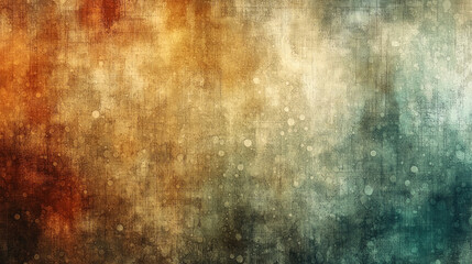 Obraz premium Grunge textured background, orange to blue gradient, subtle bokeh, versatile design use