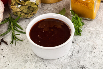 Japanese traditional brown sauce Tonkatsu