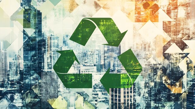 ecosystem restoration, environment day, eco-friendly recycling symbol