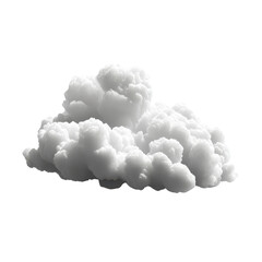 Soft White Clouds in a Blue Sky Background for Atmospheric Effects