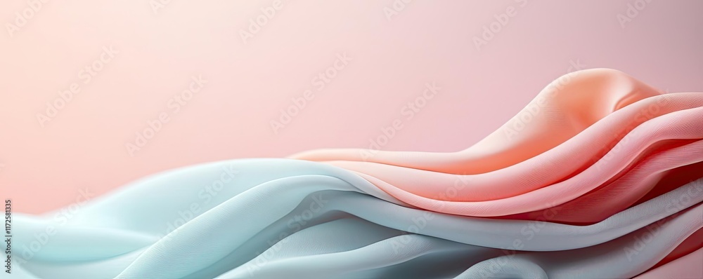 Poster pastel abstract background idea. abstract wave design with soft pastel colors for creative backgroun