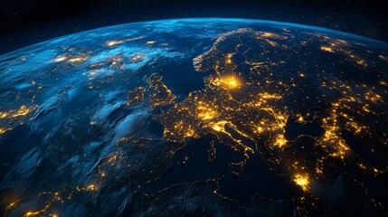 Obraz premium A comprehensive view of the global environment challenges, solutions, and sustainable practices