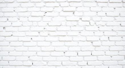 Fototapeta premium white brick wall