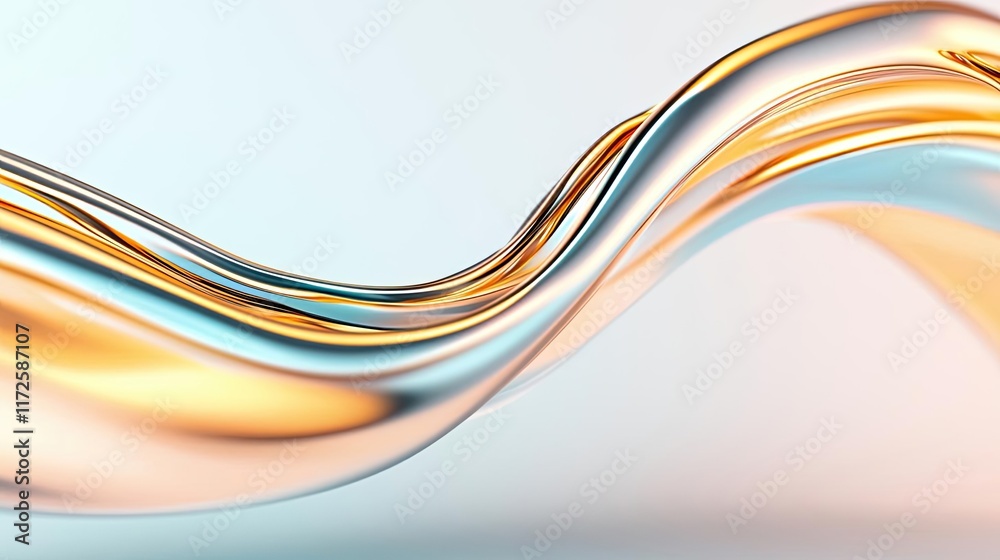 Poster Splash abstract background concept. Abstract fluid wave design with gradient colors for modern digital backgrounds.