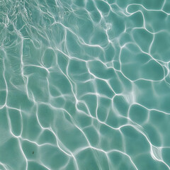 Teal Water Abstract Background Image