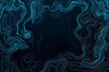 Abstract close-up of a glowing blue digital circuit board, showcasing intricate connections and technological design on a black background.
