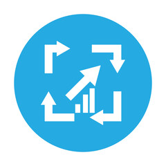 Arrow rotate icons set. Rotation black circle. Collection two cycle arrow. Modern flat simple arrows isolated. Reset signs. Arrows vector graphic elements.