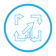 Arrow rotate icons set. Rotation black circle. Collection two cycle arrow. Modern flat simple arrows isolated. Reset signs. Arrows vector graphic elements.