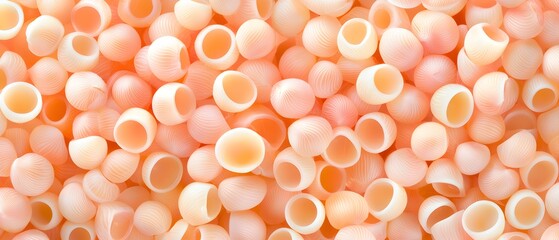 A pile of orange shells
