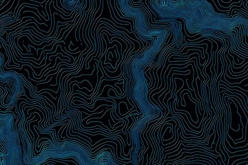 Abstract close-up of a glowing blue digital circuit board, showcasing intricate connections and technological design on a black background.
