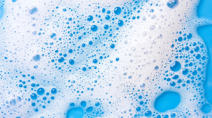 White soap bar and foam isolated