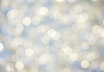 Abstract background of soft focus bokeh lights texture 