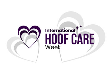 International Hoof Care Week holiday concept