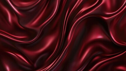 Obraz premium Burgundy suit fabric background, rich and luxurious, with light texture and deep color tones.