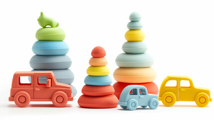 Fototapeta premium baby toys 