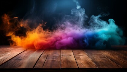 Vibrance on a Wooden Stage