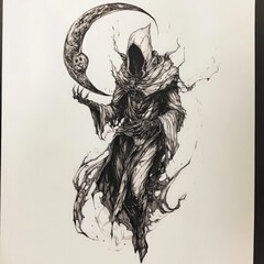 illustration, vector, tattoo, sketch, eagle, bird, woman, drawing, art, wing, animal, face, heraldic, fashion, head, design, horse, shield, black, beauty, vintage, nature, tribal