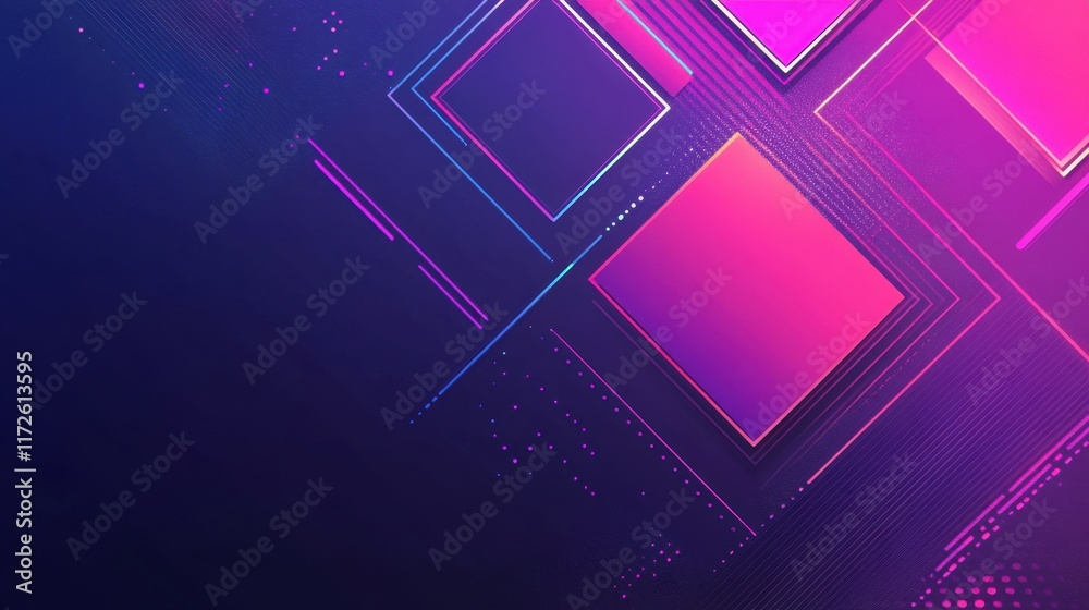 Wall mural abstract professional business team people innovation connection of line from nail node to node on m