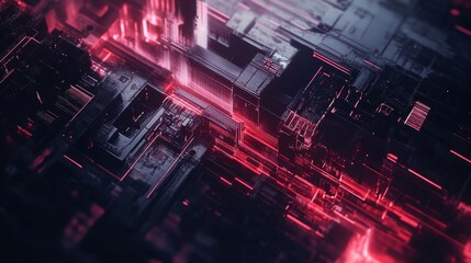 abstract professional business team people innovation connection of line from nail node to node on map background , networking concept
