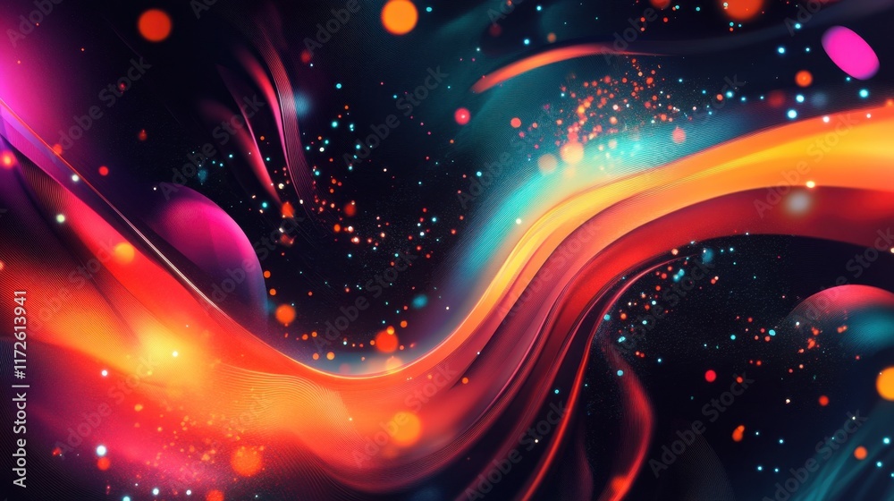 Wall mural abstract professional business team people innovation connection of line from nail node to node on m