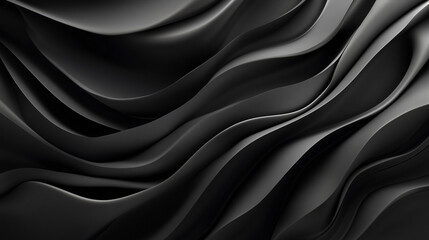 Obraz premium Minimalist black texture background with subtle gradients