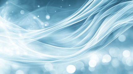 Naklejka premium Soft ethereal swirl of white smoke against a blurred background