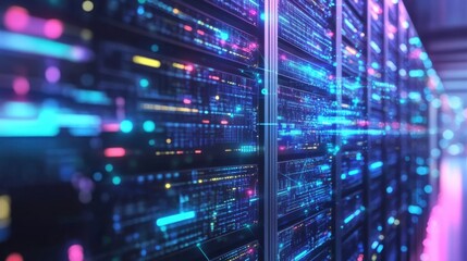 Fototapeta premium Abstract Digital