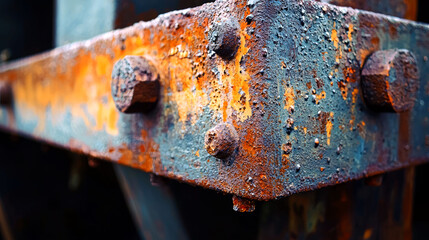 Rusty Metal Corner Detail