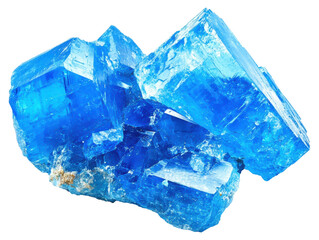 蓝宝石晶体矿物宝石天然原石特写素材