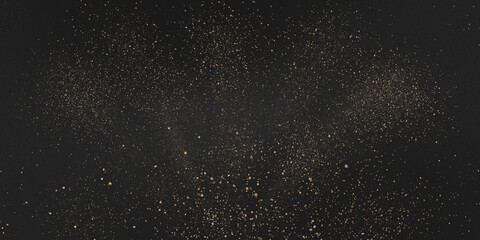 abstract gold glitter background with space