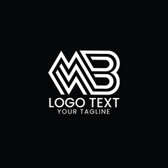 MB Logo Design-Monogram Logo Design