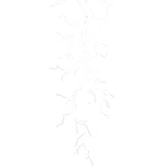 Dynamic lightning display, minimalist design, striking white backdrop, energetic and bold visual impact