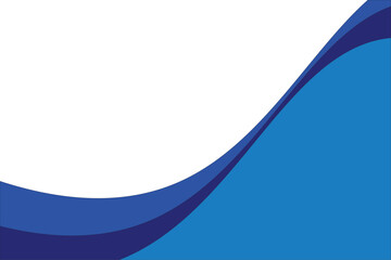 abstract blue wave background