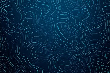 Fototapeta premium Abstract close-up of a glowing blue digital circuit board, showcasing intricate connections and technological design on a black background. 