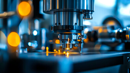 Fototapeta premium High-Tech Industrial Machinery