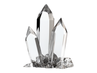 钻石晶体矿物碳晶硅天然原石特写素材