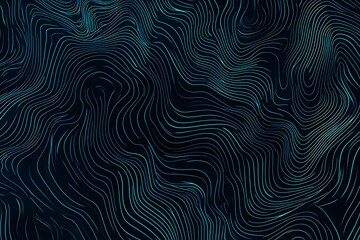 Fototapeta premium Abstract close-up of a glowing blue digital circuit board, showcasing intricate connections and technological design on a black background. 