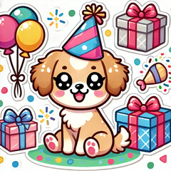 Obraz premium Doggy Generative AI